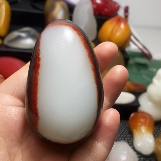 新疆戈壁石金丝石