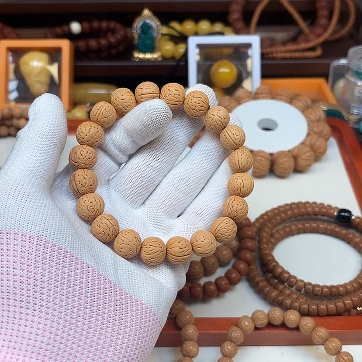 桃核吊坠13盘锦小黄桃333