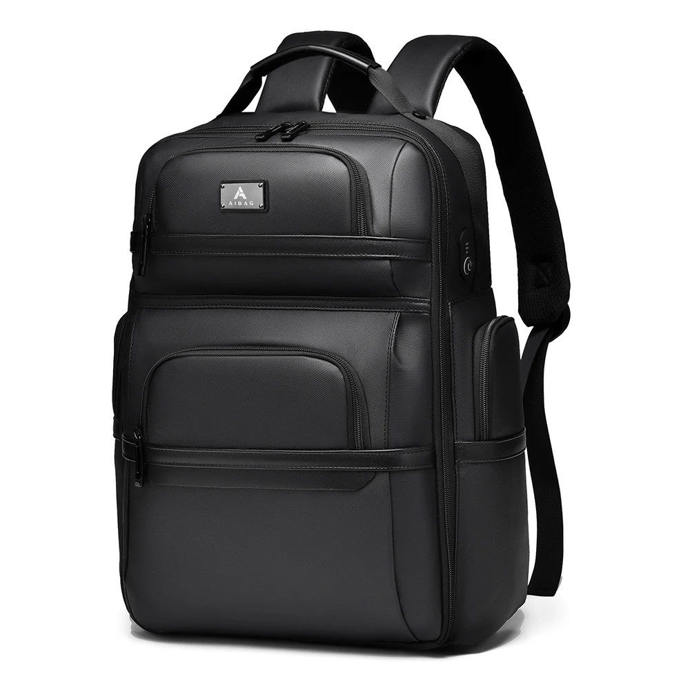 YunBo潮包AIBAG男士商务电脑双肩包保温加热双肩包