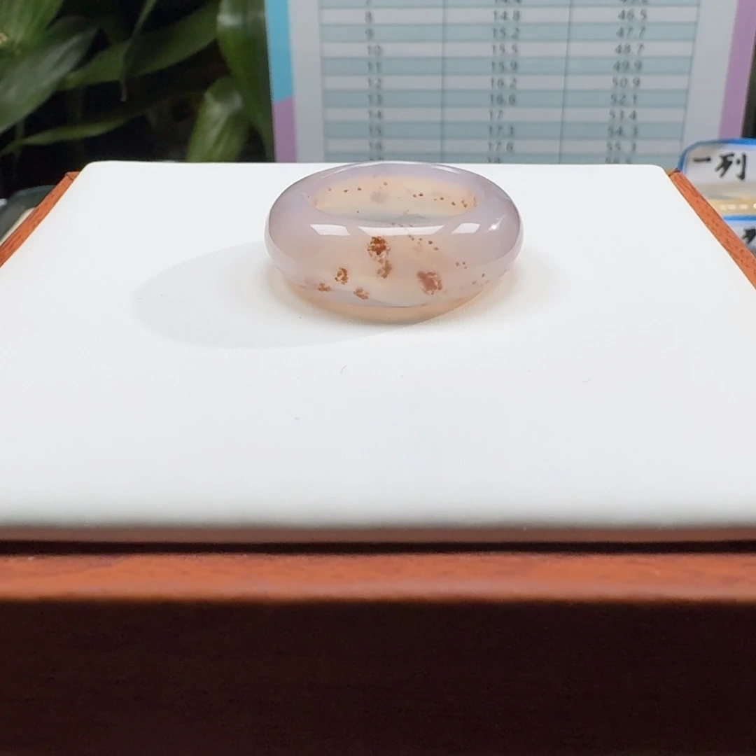 玛瑙/玉髓未镶嵌戒指Z18.8港19