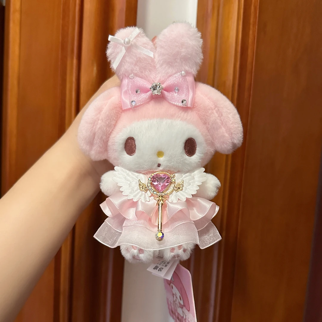 【正版授权】三丽欧藏心心美乐蒂可爱少女心包包挂件玩偶礼物