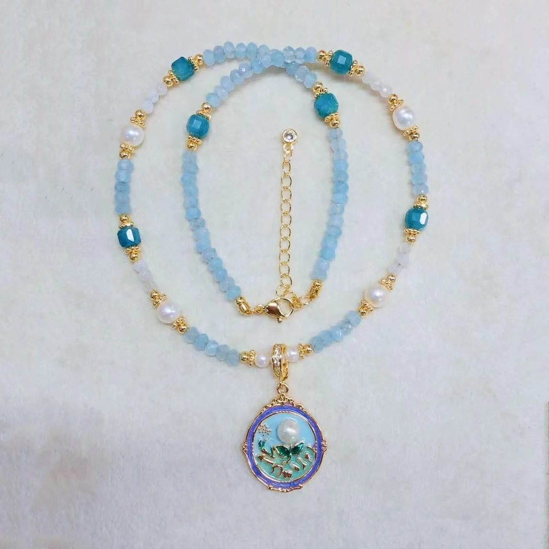 天然淡水珍珠项链    XL3275