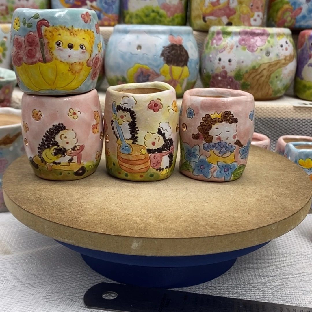 福利盆，默认微瑕内口3.3高4.5