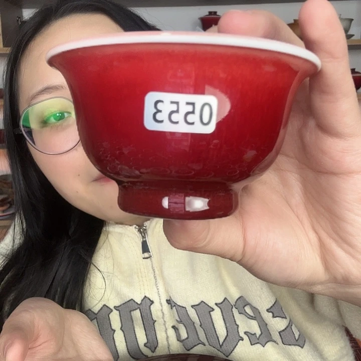 瓷片景德镇郎红陶瓷