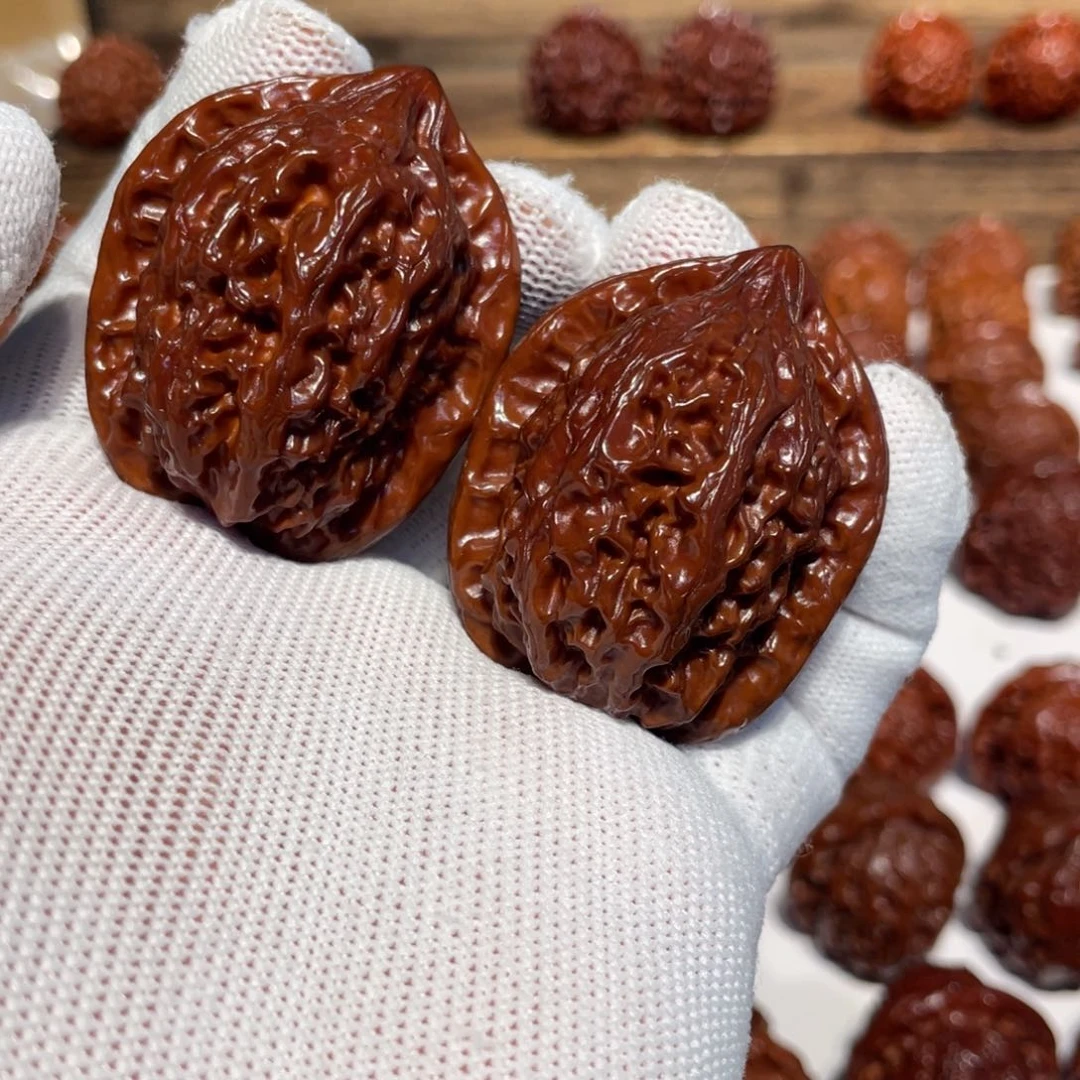 猴头核桃吊坠日**火鸡心333.09. WY#00#