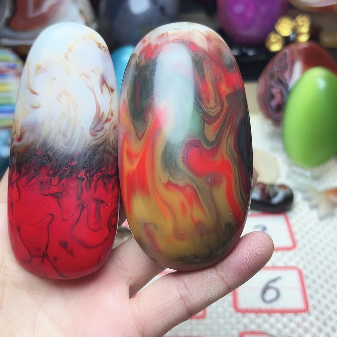 安***青玛瑙/玉髓未镶嵌珠宝半成品