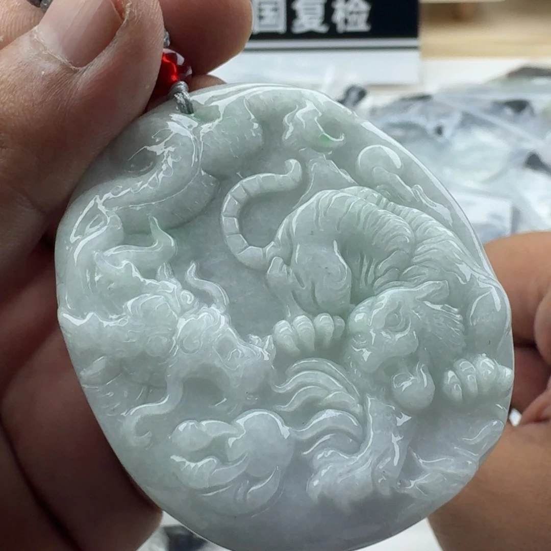 颈饰未镶嵌翡翠天然缅甸A货翡翠