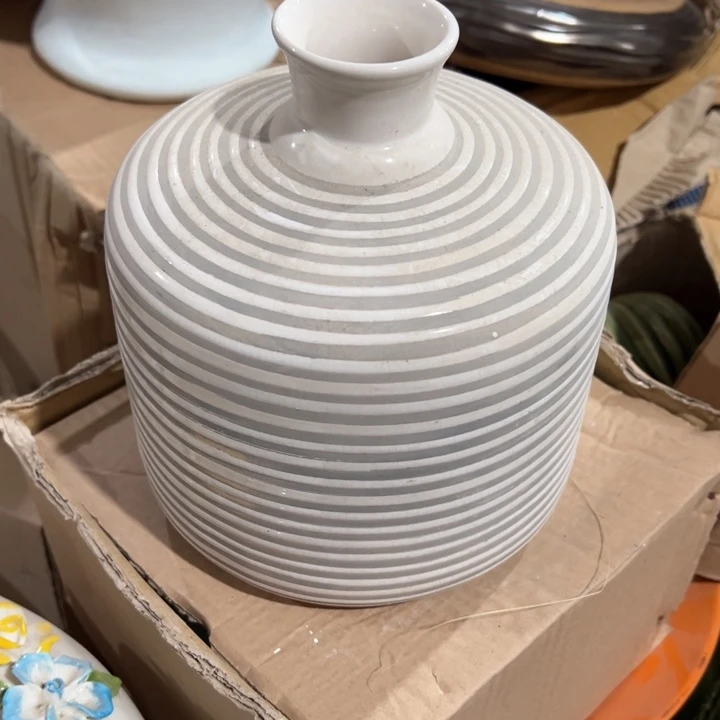 陶瓷花瓶摆件外贸出口微瑕捡漏