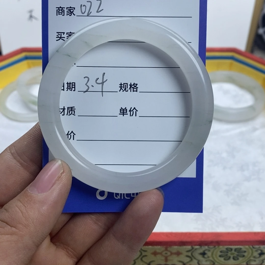 石英质玉手镯未镶嵌K*K022