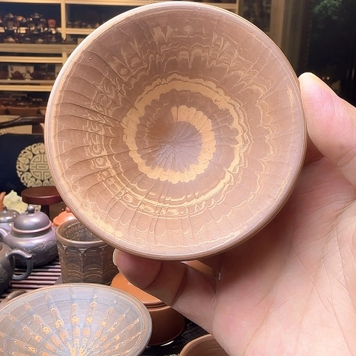 酷***8绞泥斗笠杯坭兴陶