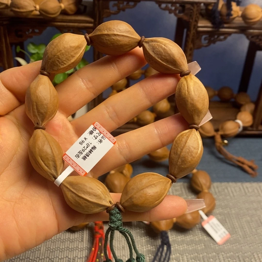 橄榄核手串/手链梅林铁18/29左右开播福利