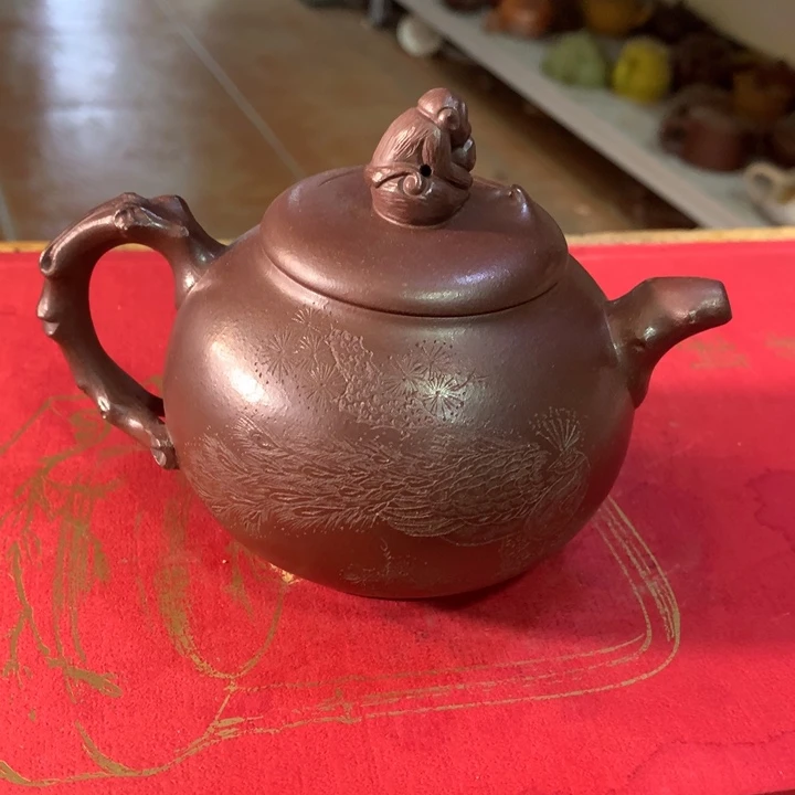 紫砂茶壶原矿手工133