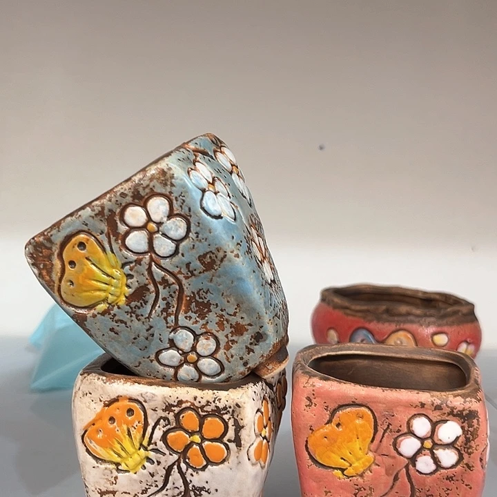 红陶粗陶多肉花盆