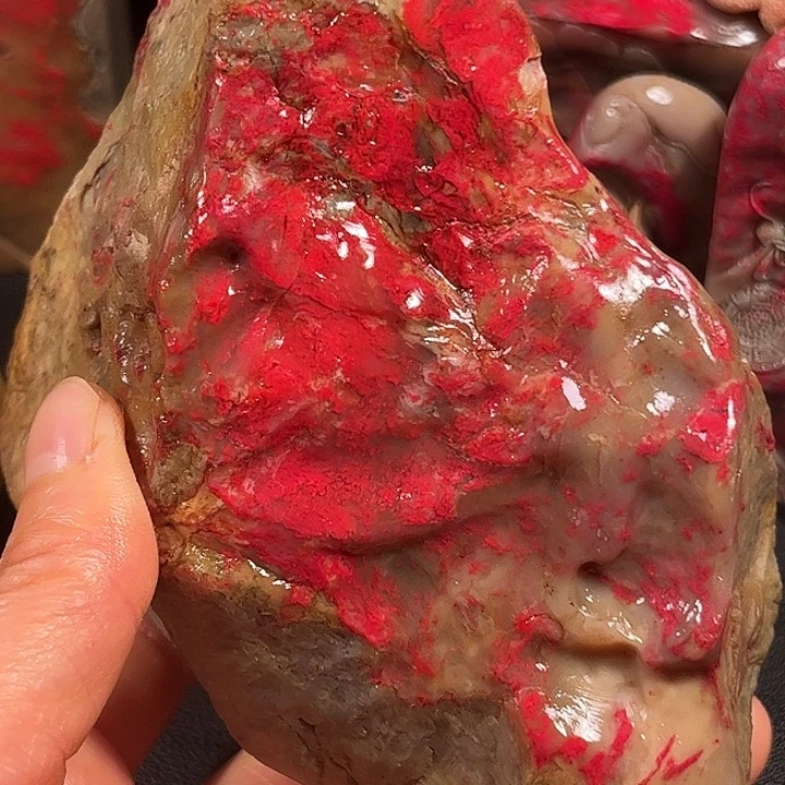 红***闹昌化石印石昌化鸡血石