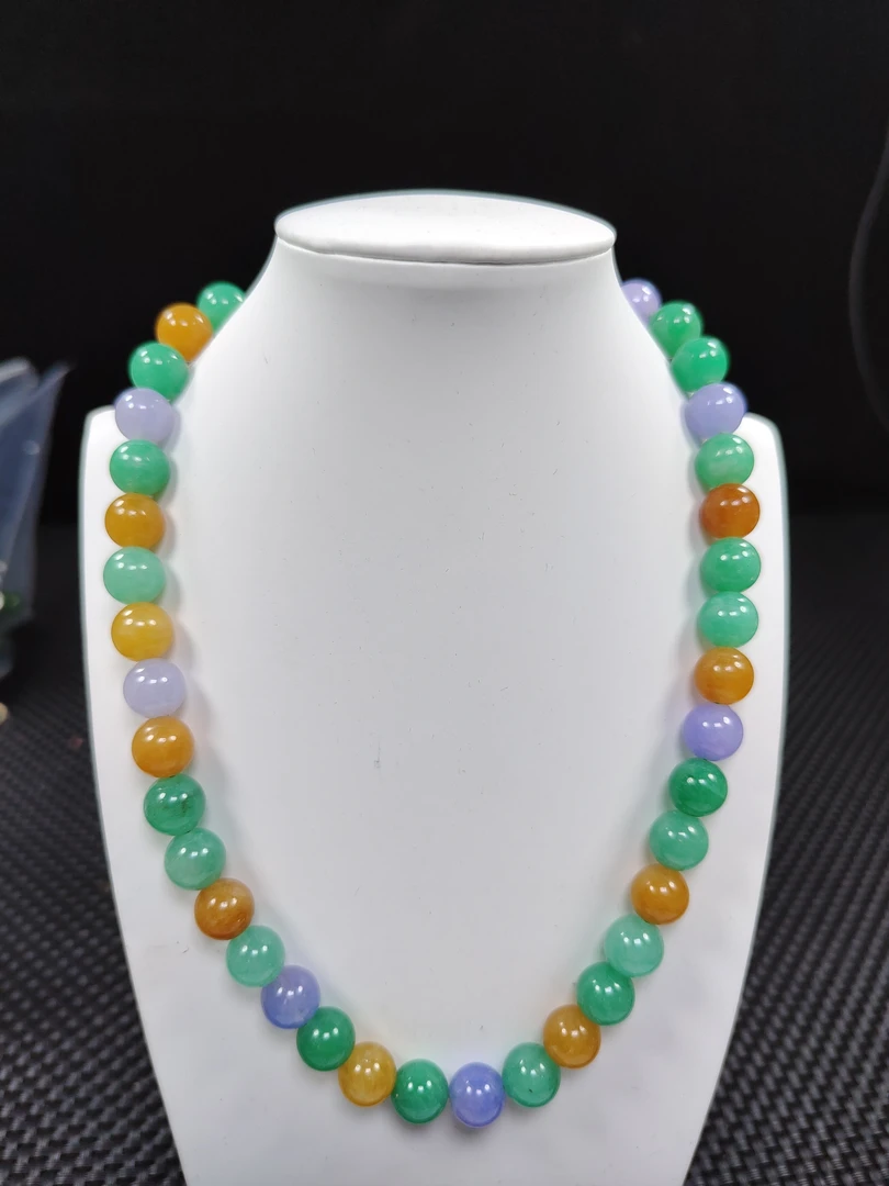 多色12mm项链发一条WK07