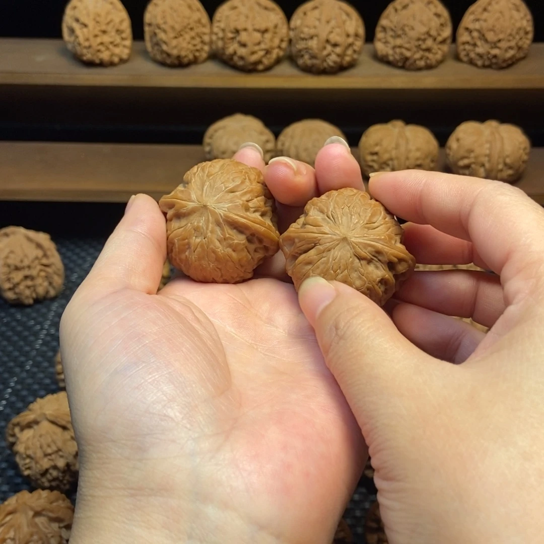 把件文玩核桃铁锤40全品无修白茬