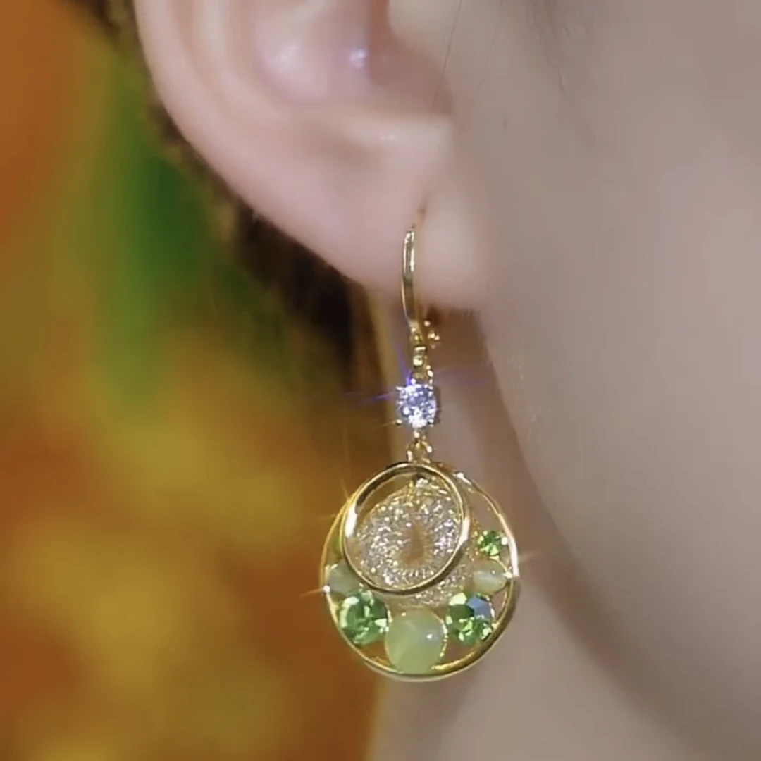 铜合金耳饰 【气质佳人】时尚气质百搭耳环