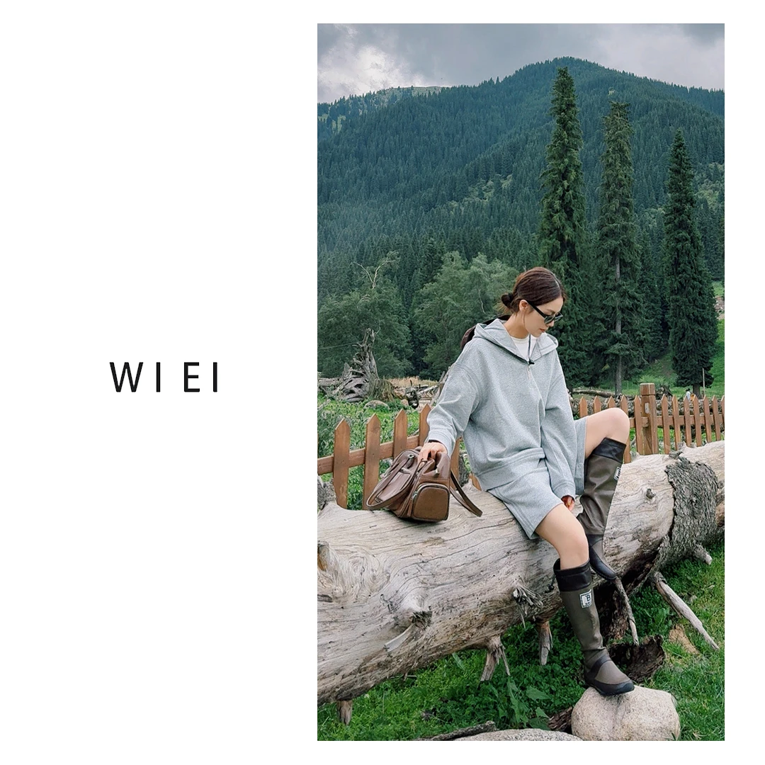 《WI EI》三重奏* 时髦松弛设计感 超舒适 休闲运动三件套 25084