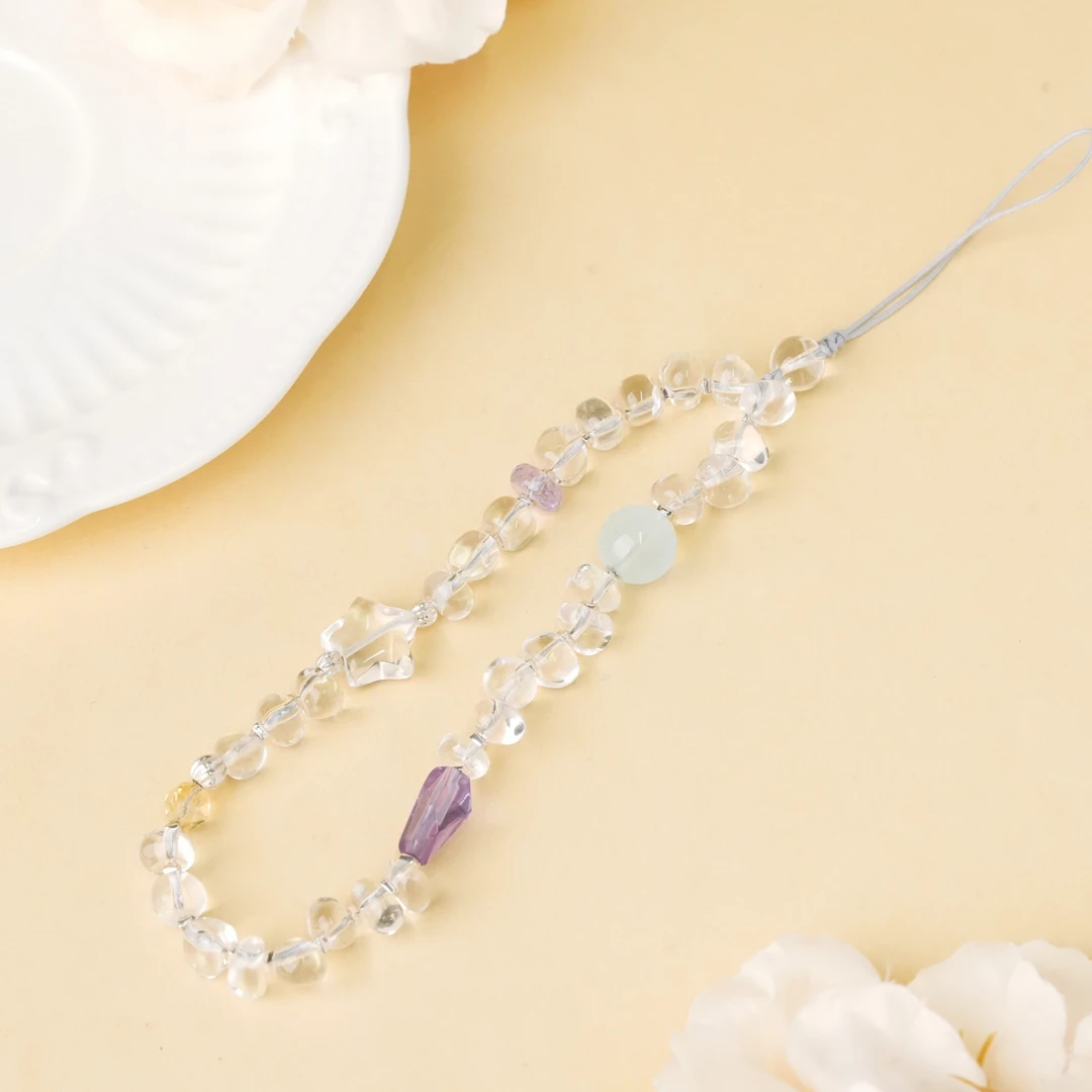 【云中意】 白水晶手机挂 - 多样性发货-xx