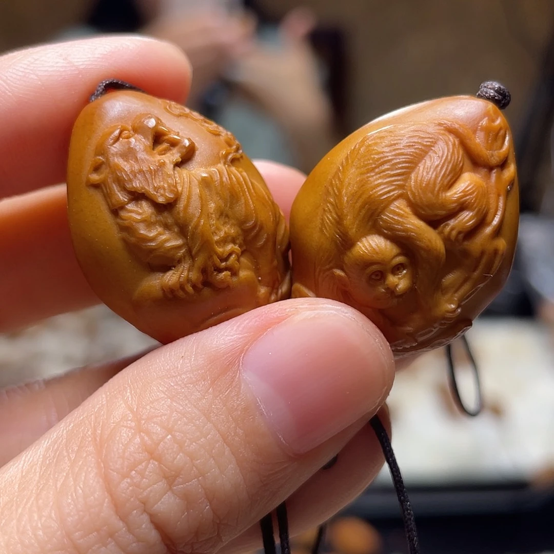手串/手链橄榄核橄榄核 虎猴