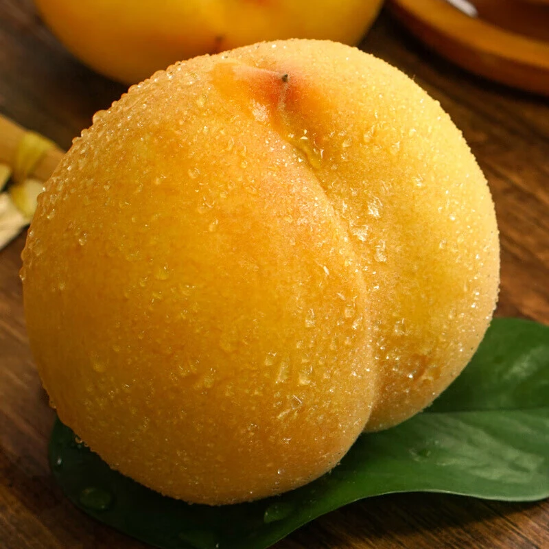 【顺丰包邮】山东蒙阴锦绣黄金蜜黄桃香甜多汁 净重3/4.5斤D