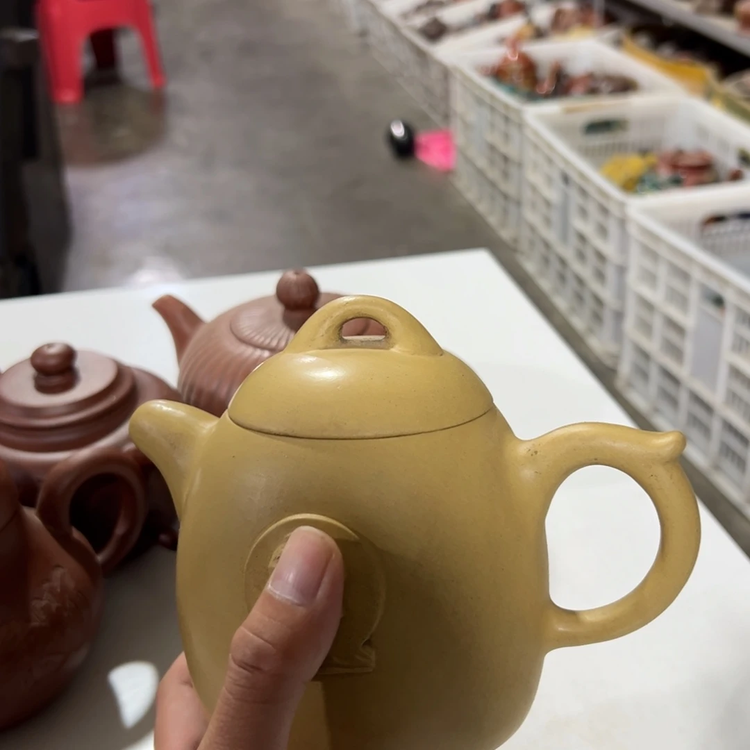 茶壶紫砂老厂紫砂壶一件！
