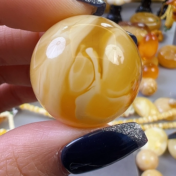 蜜蜡颈饰未镶嵌蜜蜡