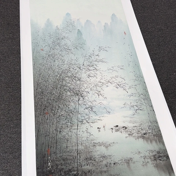 国画木春8平尺精品