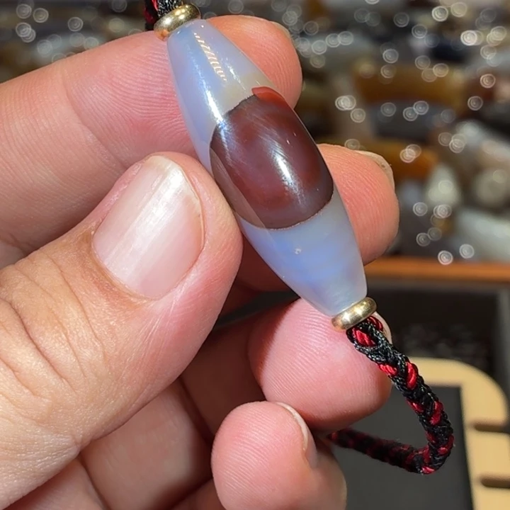 玛瑙/玉髓散珠_HEIMORI 天然天珠