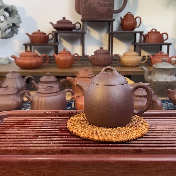 手工艺品琉璃紫砂壶