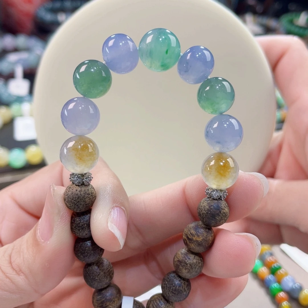 未镶嵌手链翡翠超美仙女多宝