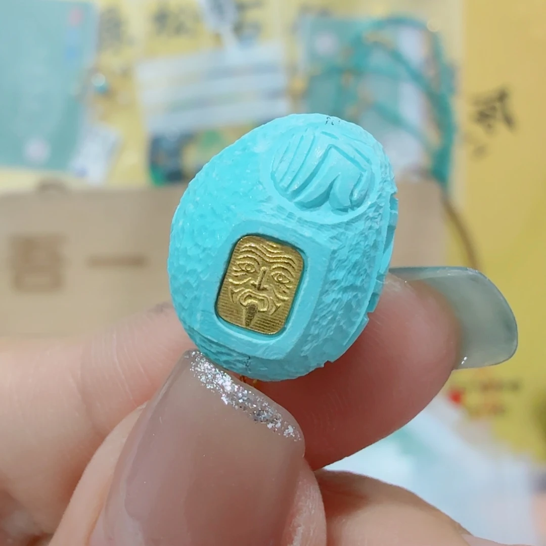 未镶嵌绿松石珠宝奇石