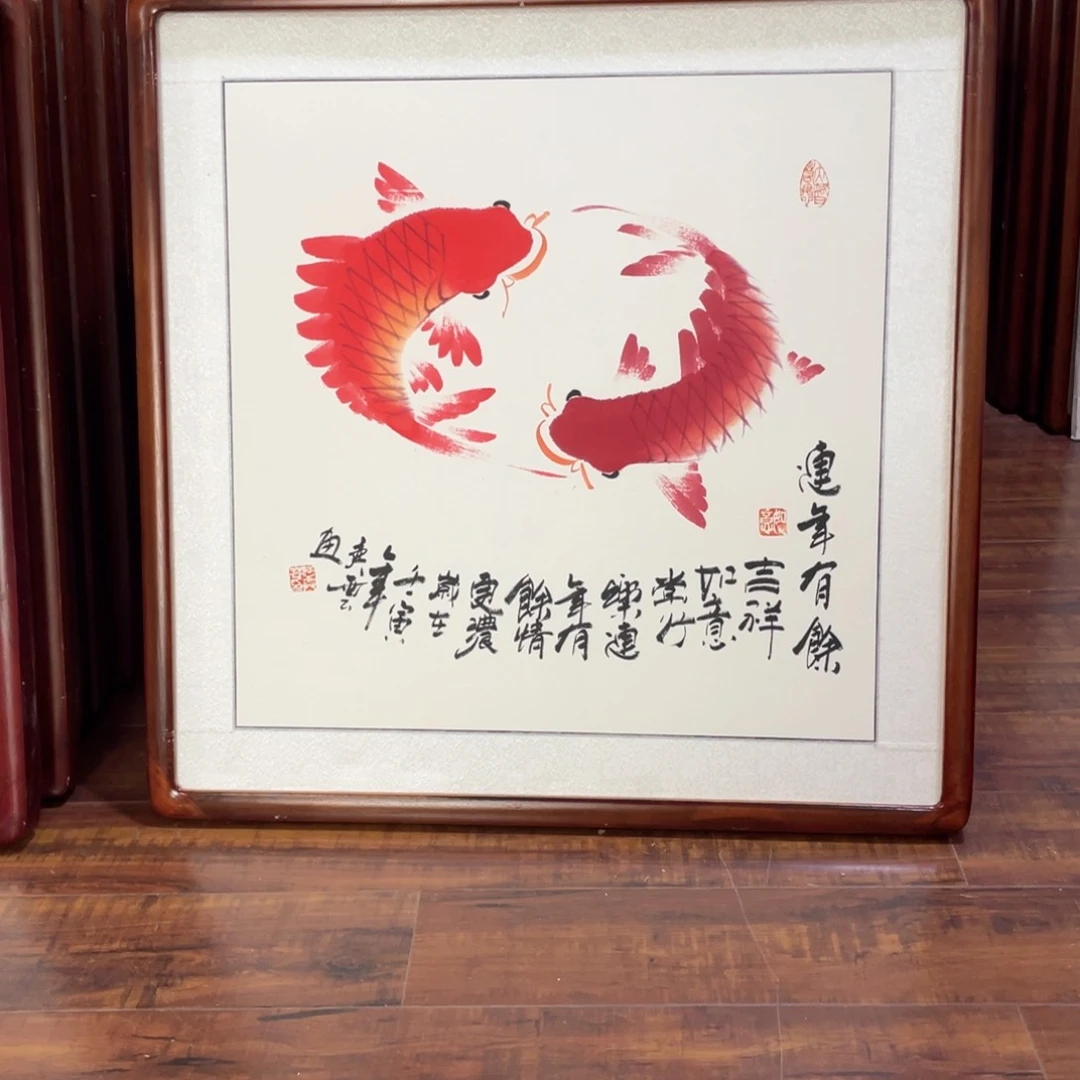 国画带框尺寸63*63厘米