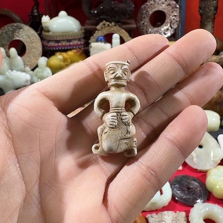 问***千和田玉未镶嵌挂件