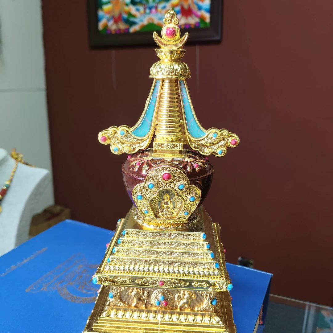 宝塔 宝瓶  吉祥八宝