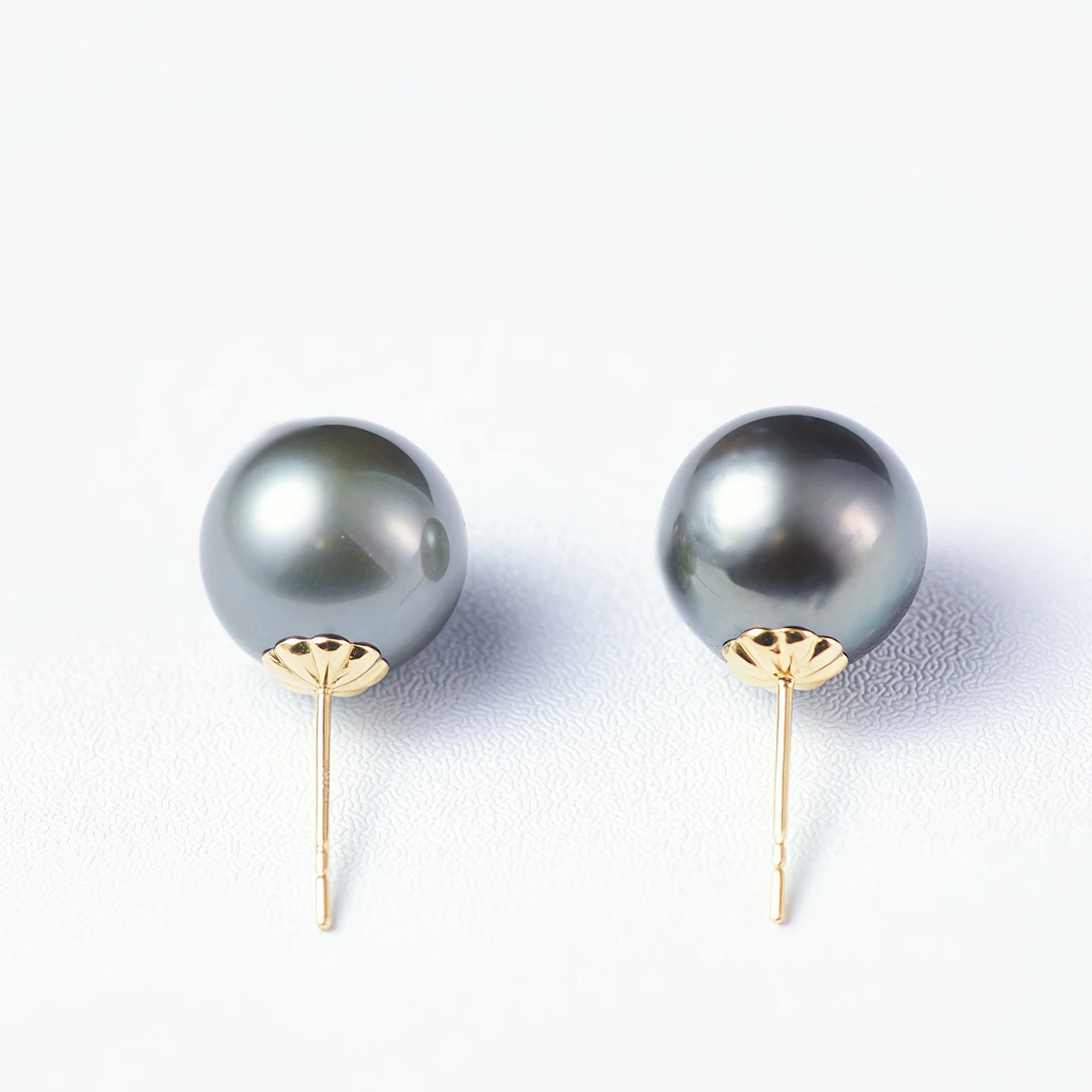 【安安推荐】大溪地珍珠耳钉 YMED0010