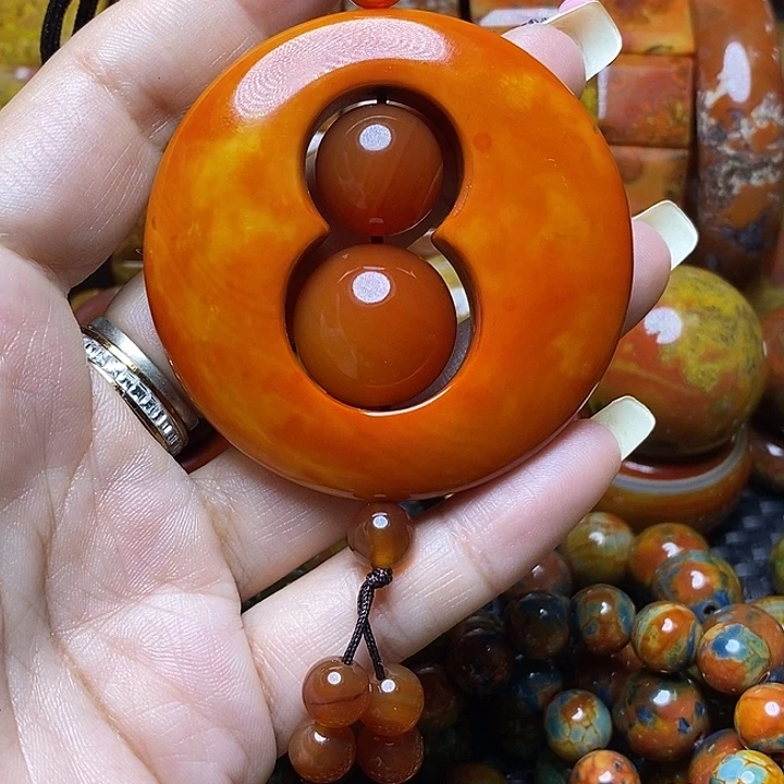 用***7玛瑙/玉髓未镶嵌手链