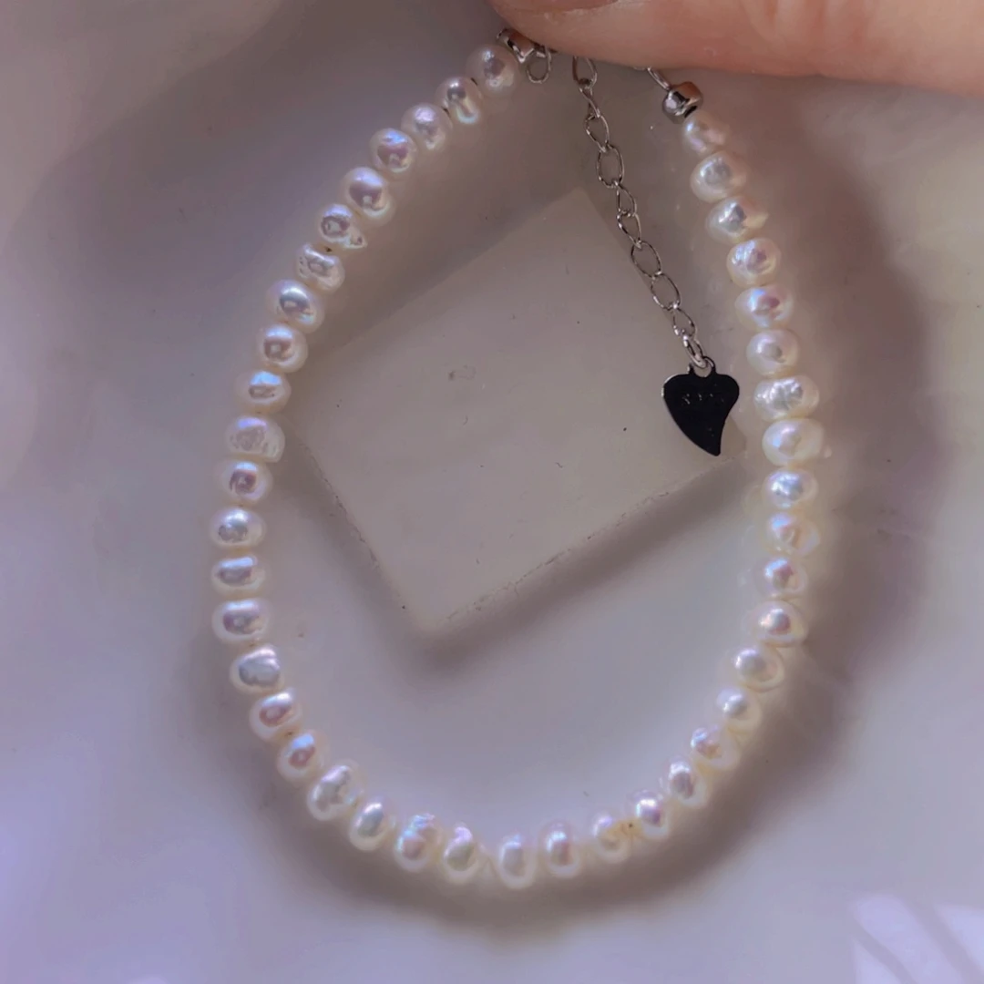 淡水珍珠手链合金