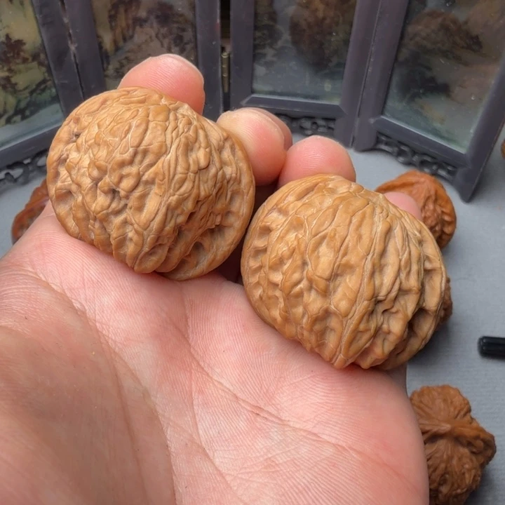 文玩核桃吊坠磨盘39