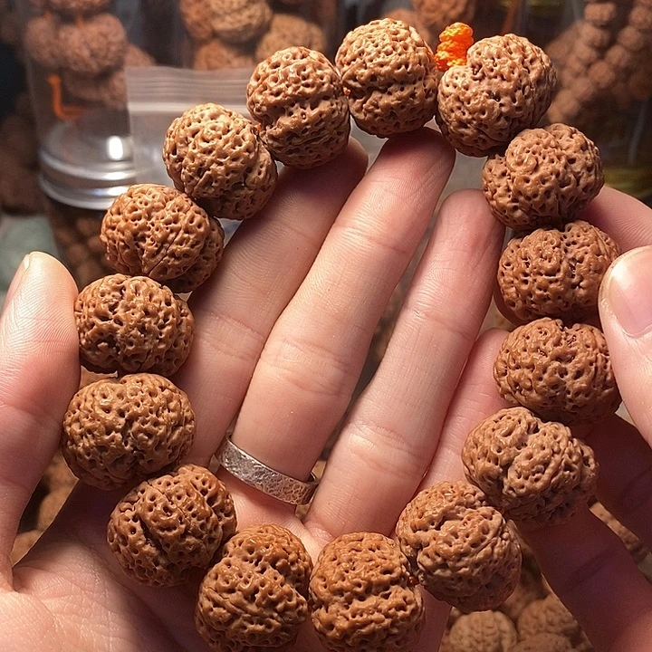 云***都金刚菩提手串23梁王梅花超头