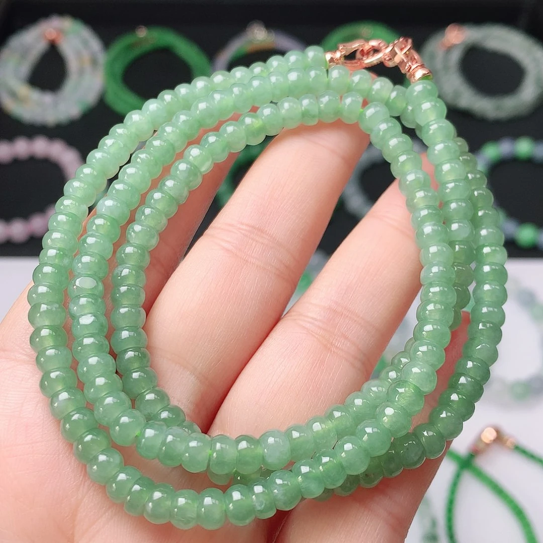 翡翠未镶嵌手链翡翠