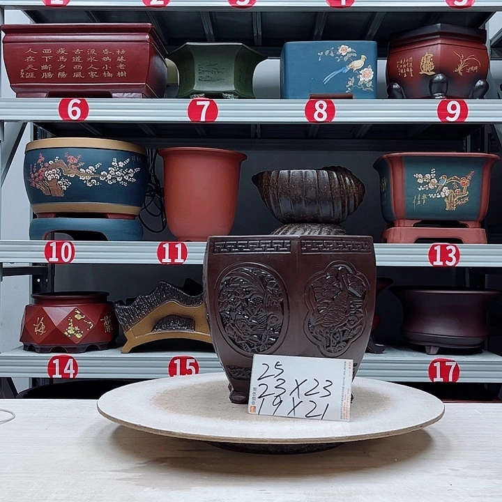 花盆紫砂紫砂花盆