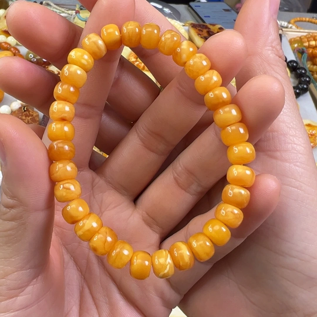 蜜蜡裸石未镶嵌蜜蜡