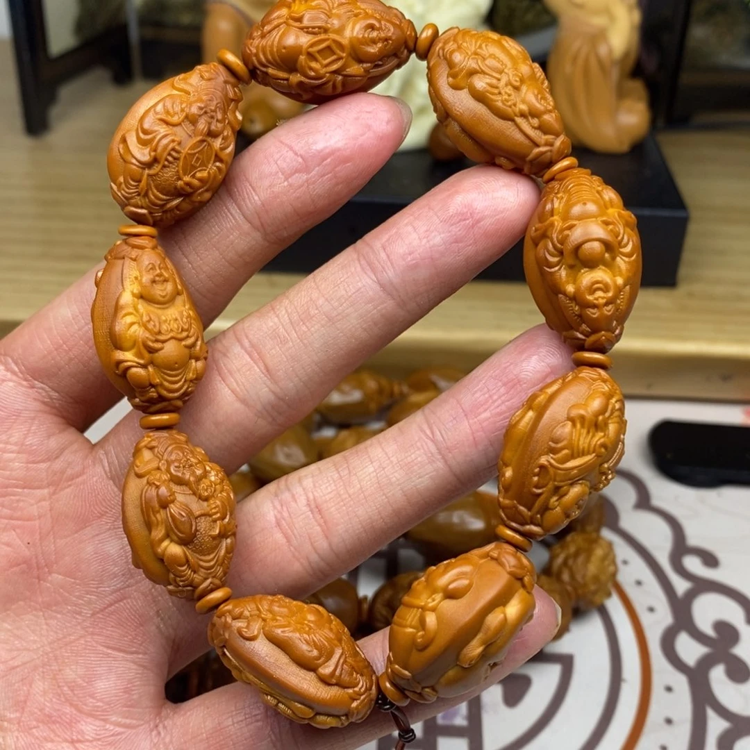 橄榄核手串/手链橄榄核雕工艺手串