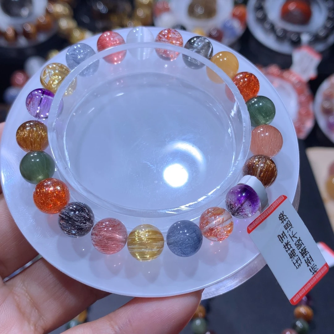 手链水晶未镶嵌水晶多宝8.6mm