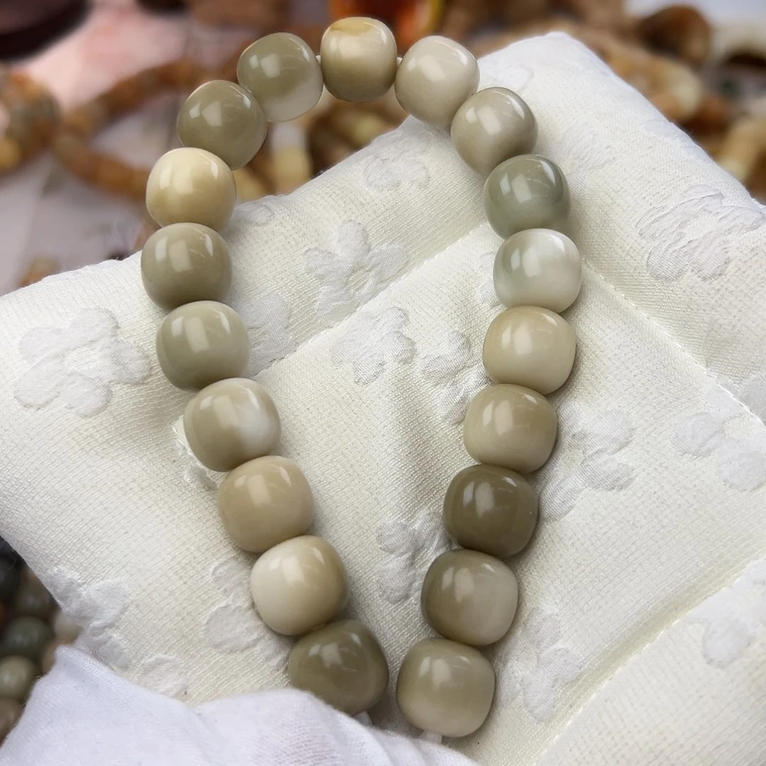 菩提根/象牙果吊坠14干磨奶咖803