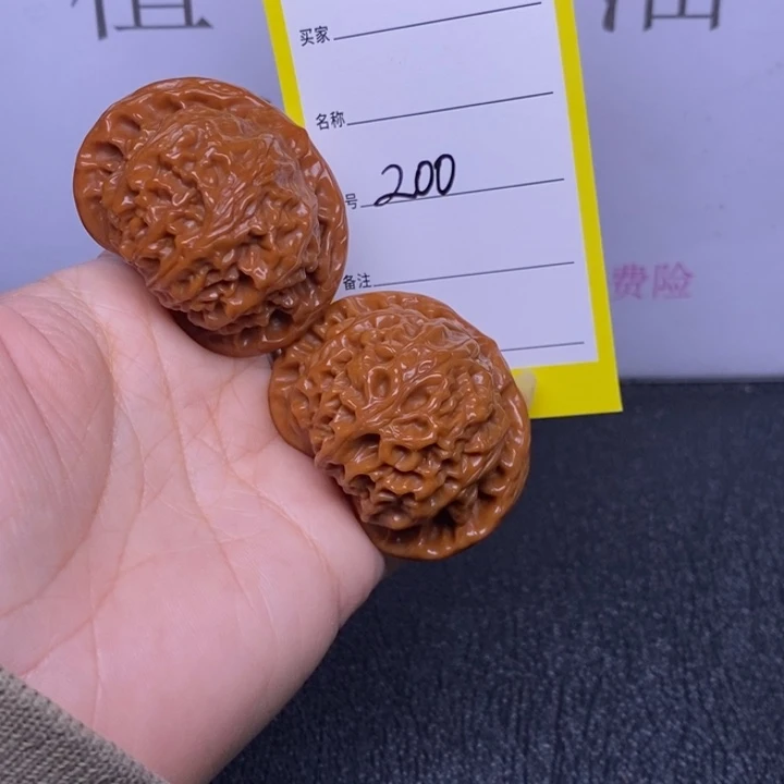 把件文玩核桃200/45宫灯色差