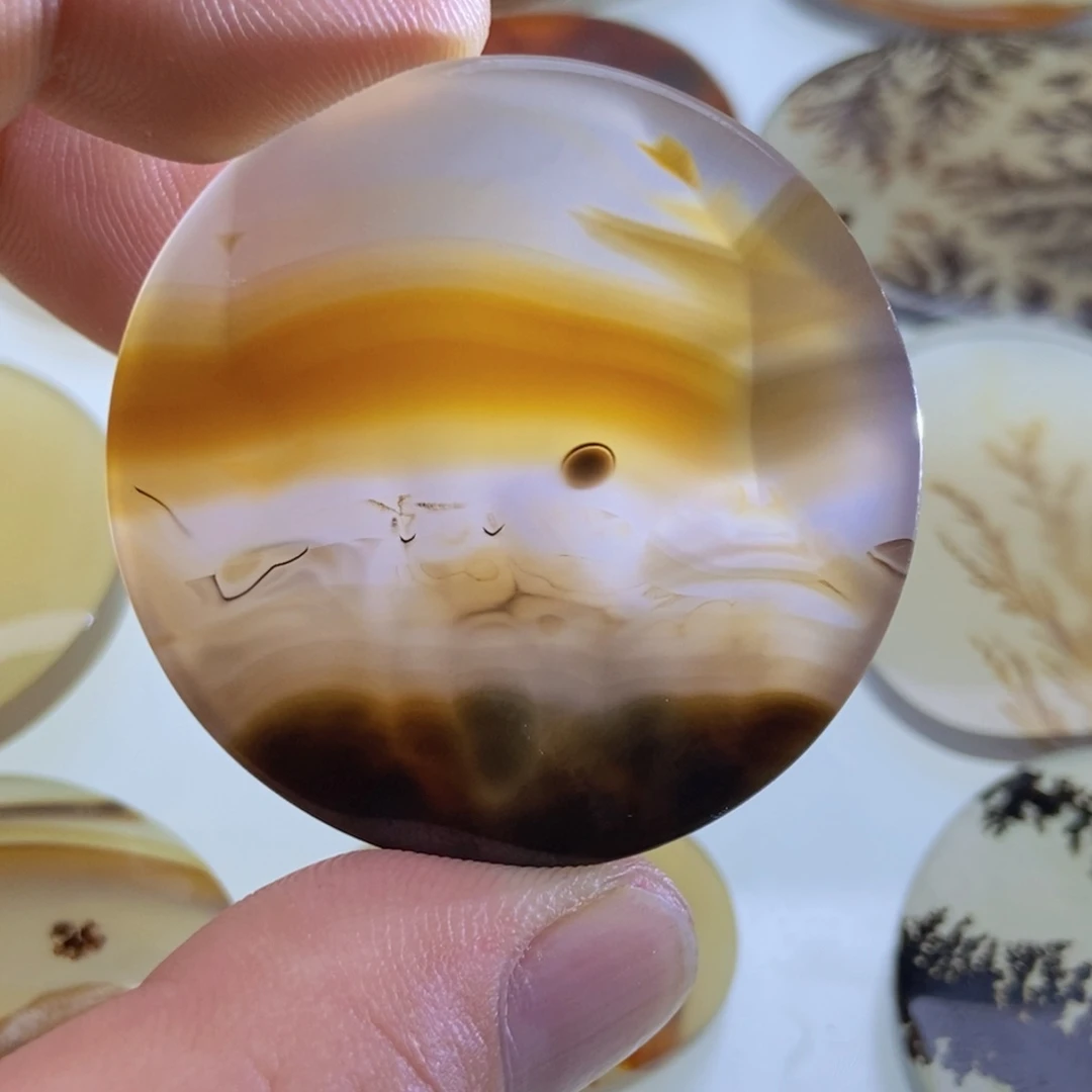 【闪购商品】未镶嵌颈饰玛瑙/玉髓平*