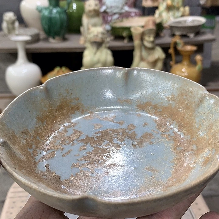 瓷片兰**人摆件瓷瓷瓷瓷