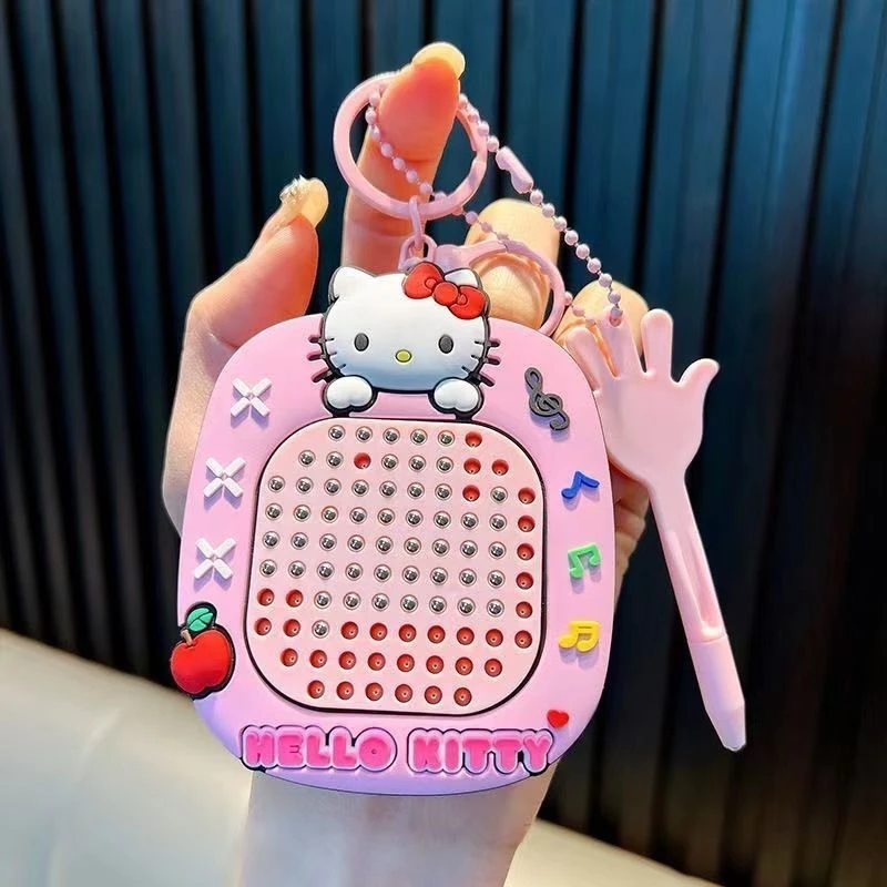 【创意磁吸画】可爱三丽鸥解压创意磁吸钢珠画板钥匙扣儿童玩具kk